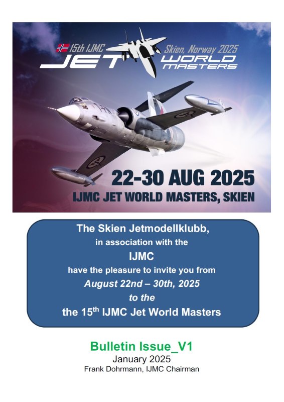 Invitation to the15th IJMC Jet World Masters