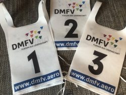 Just arrived, the starting numbers sponsored by the DMFV!